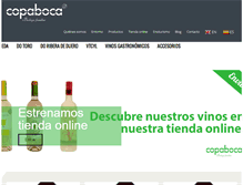 Tablet Screenshot of copaboca.com